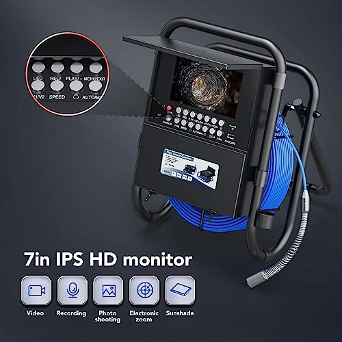 Industrial Endoscope - 1080P 7in LCD IP68