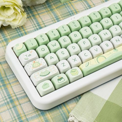 PBT Keycaps - 95 Keys MOA Profile Green