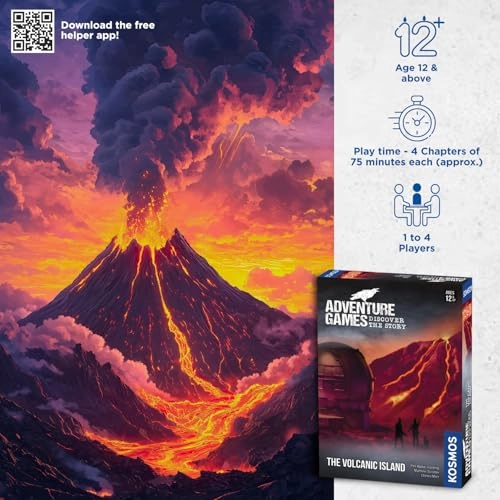 Adventure Game: The Volcanic Island - Cooperative
