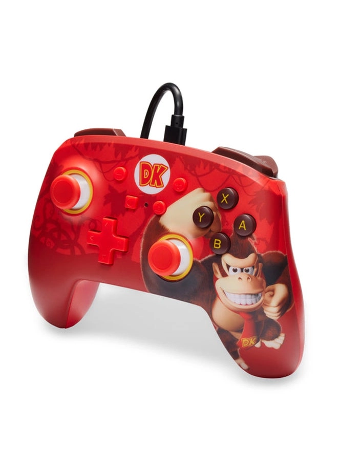 Nintendo Switch Enhanced Wired Controller Donkey Kong Flex