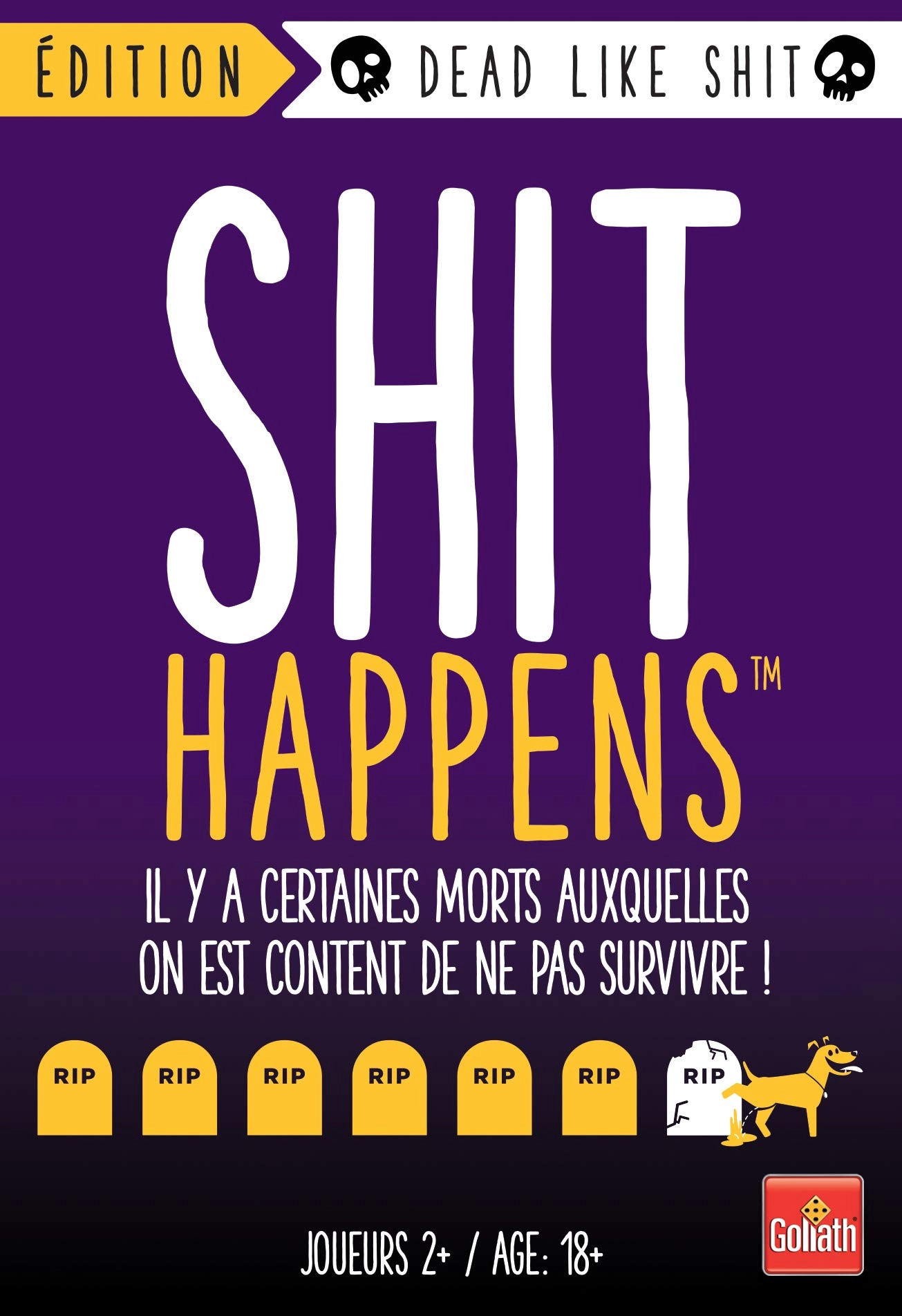 Goliath Happens: Dead Like - Card Game (French)