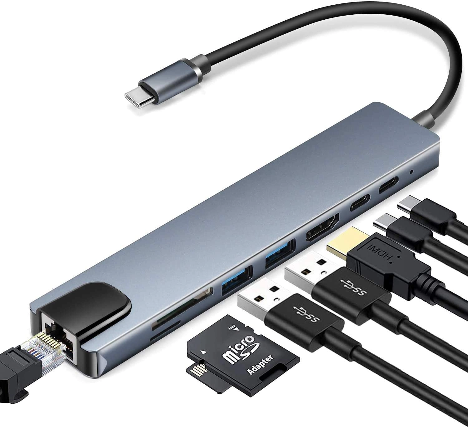 USB Hub Type C - MacBook & Windows