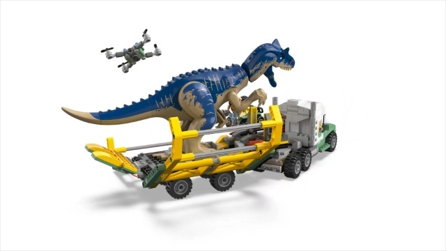 Jurassic World Allosaurus Transport Truck (76966) - 8+ Multicolor