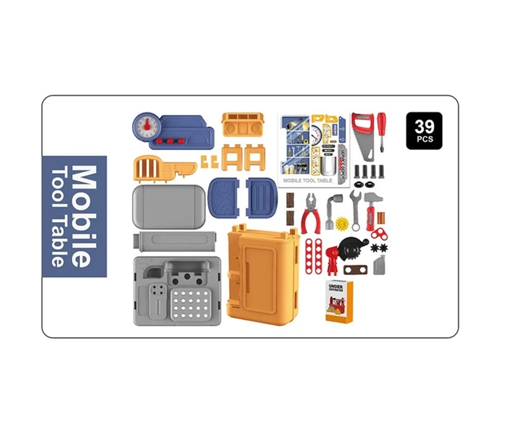 4-in-1 Tool Trolley Case - 39 pcs (BTG-BTG024638)