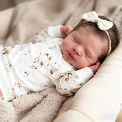 Reborn Baby Doll - 18" Silicone Vinyl Full Body