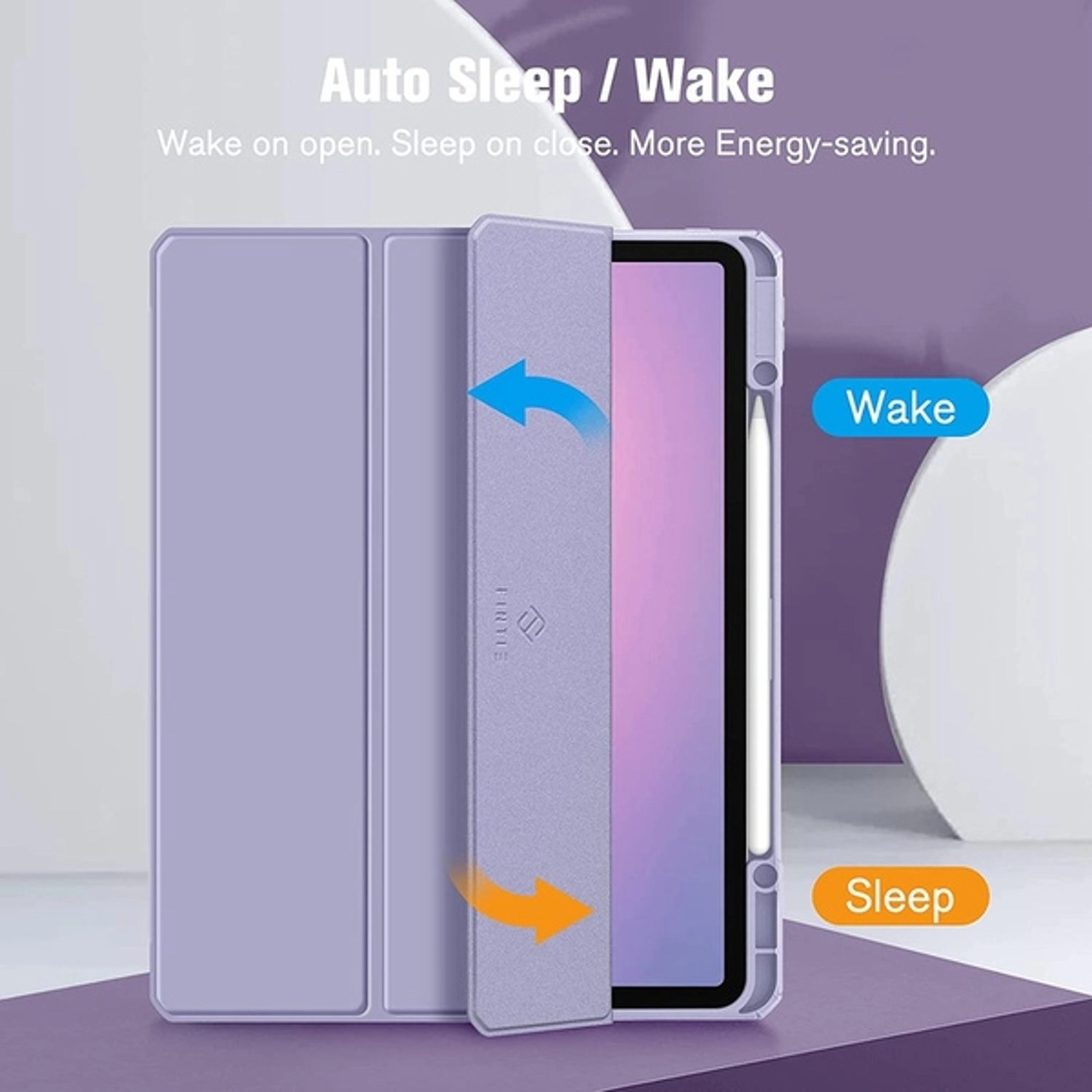 Magnetic Case with Screen Protector for iPad Pro