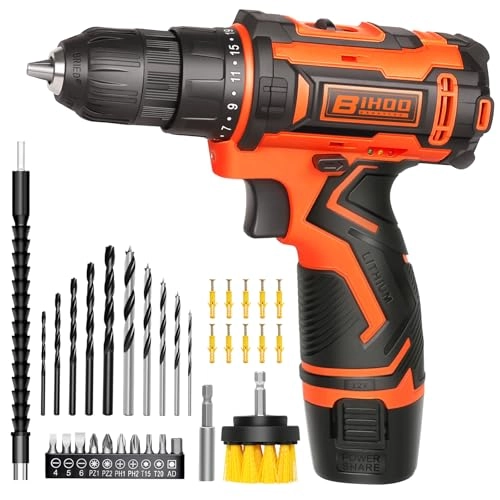Drill Driver Set - 1.5 Amp Hours 12 Volts