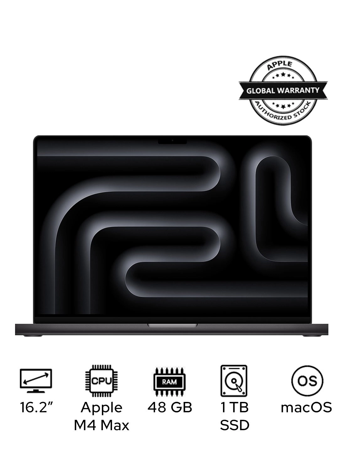 MacBook Pro 16-inch - 16.2 inch 1TB SSD 48 gigabyte M4 Pro Max
