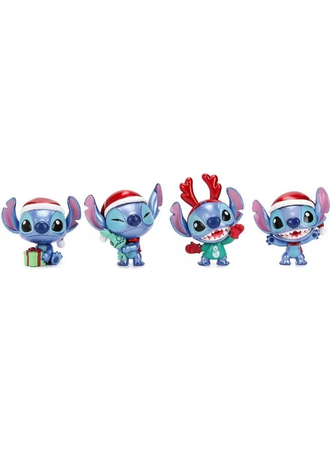 Collectible Stitch Figure Set - Lilo & Stitch - 4 pcs