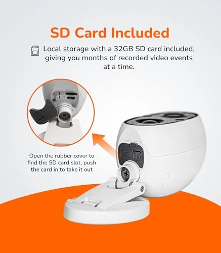 Indoor Outdoor Battery Camera 2.5K