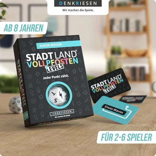 Stadt Land Vollpfosten Levels: Junior Edition (German)
