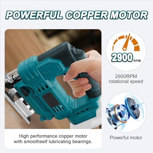 Jig Saw - 18V Compatible 6 Speed 0-45° Miter