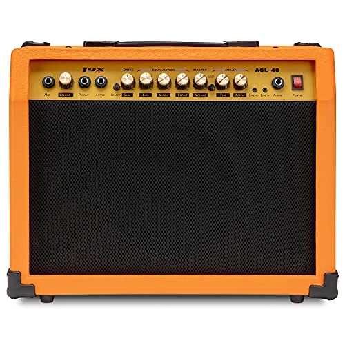 Electric Guitar Amplifier - 40W 8” 4-Ohm Solid State Combo