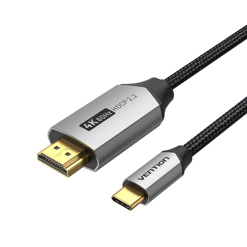 Vention CRBBG Cable HDMI to USB-C 1.5m Braided