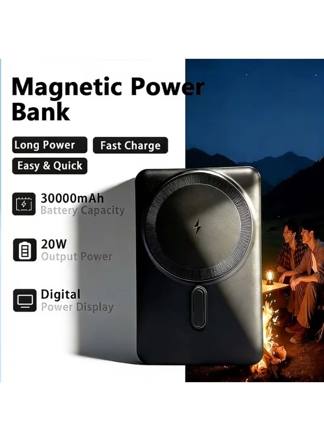 Genrics Magnetic Power Bank - 30000mAh 20W