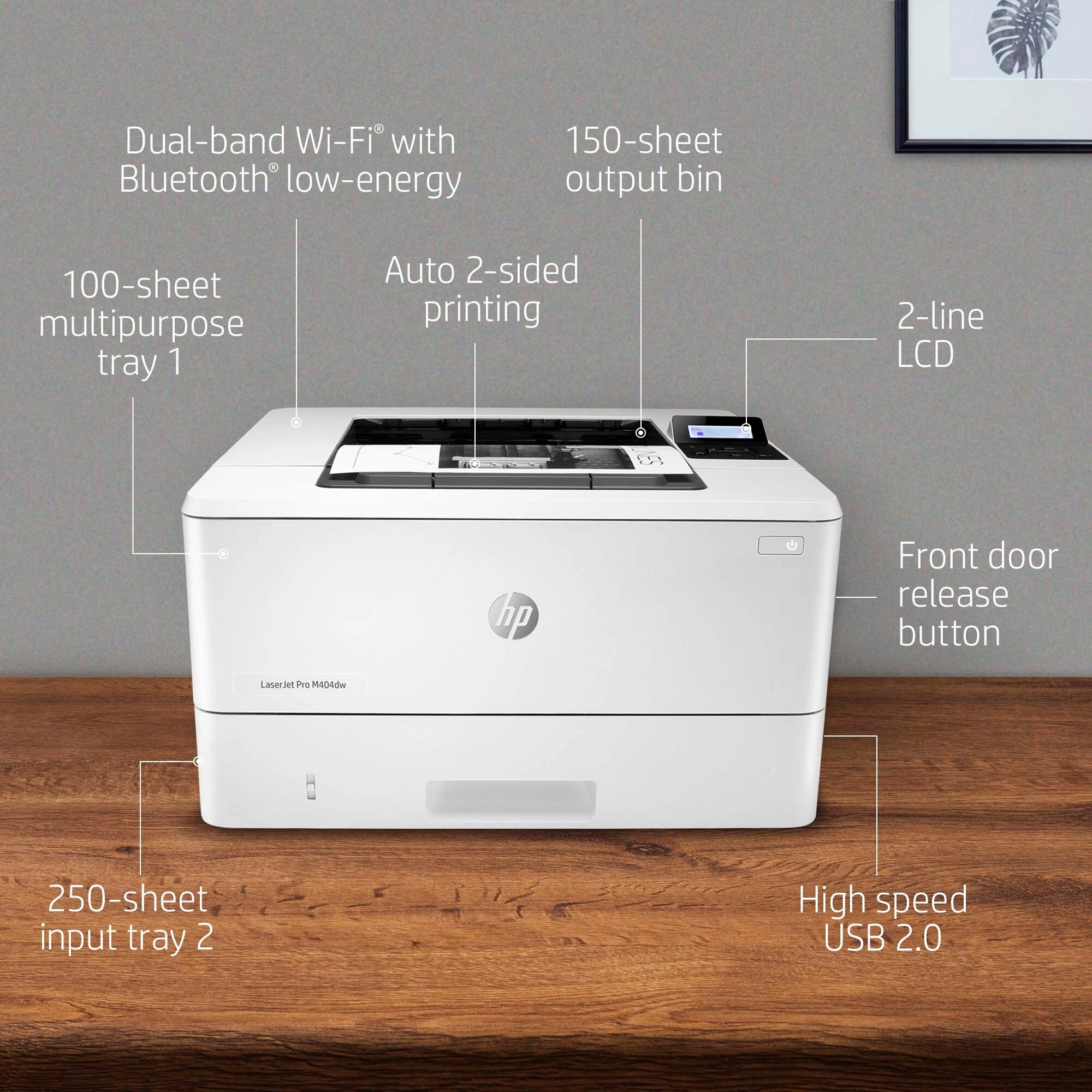 LaserJet Pro M404dw - Monochrome Wireless