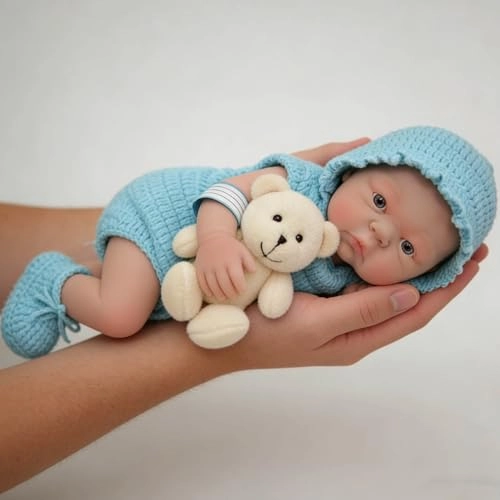Reborn Baby Doll - 12" Silicone Boy Ages 3+