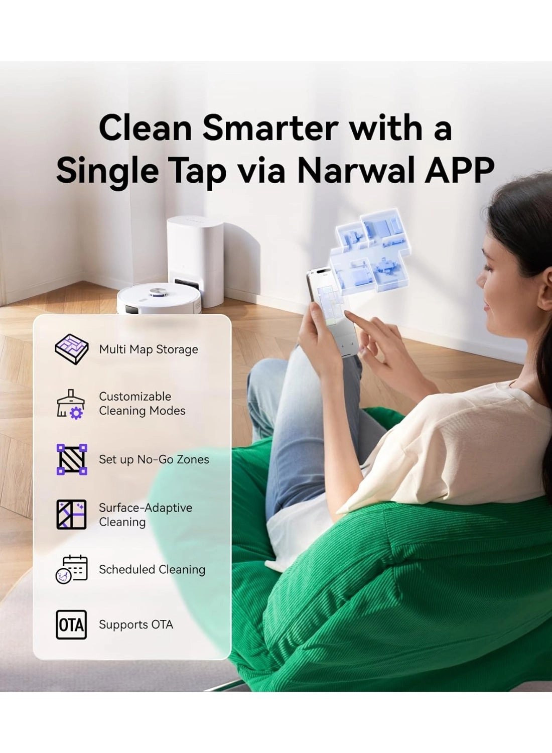 Freo S - 3.5L Self-Emptying 8000Pa