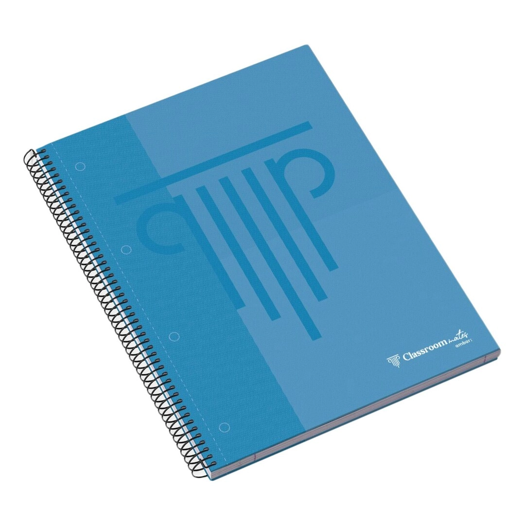 Classroom Mates A4 Spiral - 100 Sheets