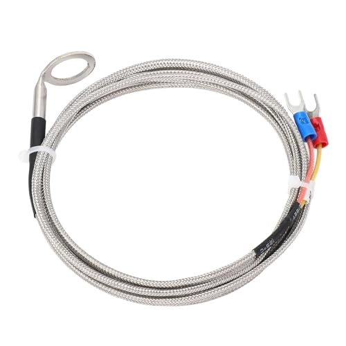 K Type Temperature Sensor - Stainless steel probe U Shaped Clamp