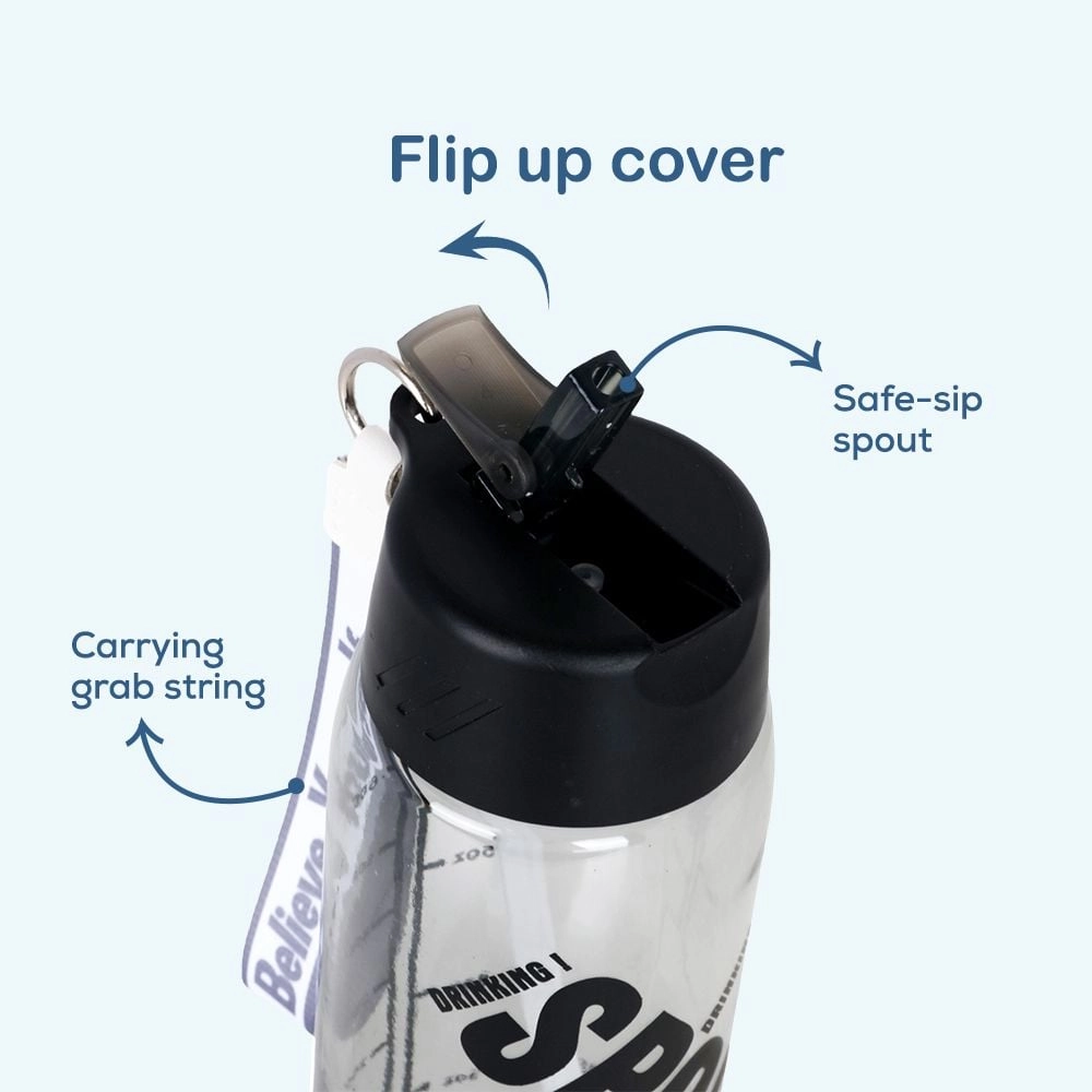 Water Bottle - Grab String - 800 ml