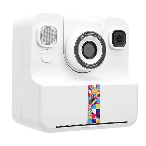 Instant Print Camera - 1080P HD 16x digital zoom 2.4 inch screen