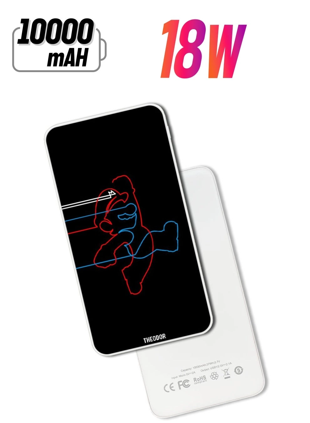 Theodor EX_PPBA331 - 10000 mAh Quick Charging 3.0