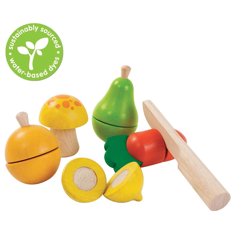 Fruit & Vegetable Play Set - 3 +