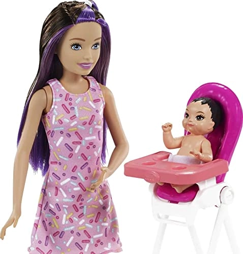 Skipper Babysitters Inc Dolls and Playset - Multicolor 7 piece(s)