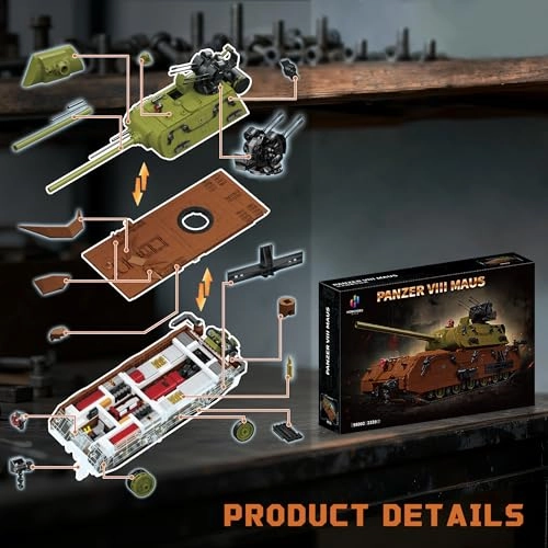 Panzer VIII Maus Tank (98002) - 1:28 Scale