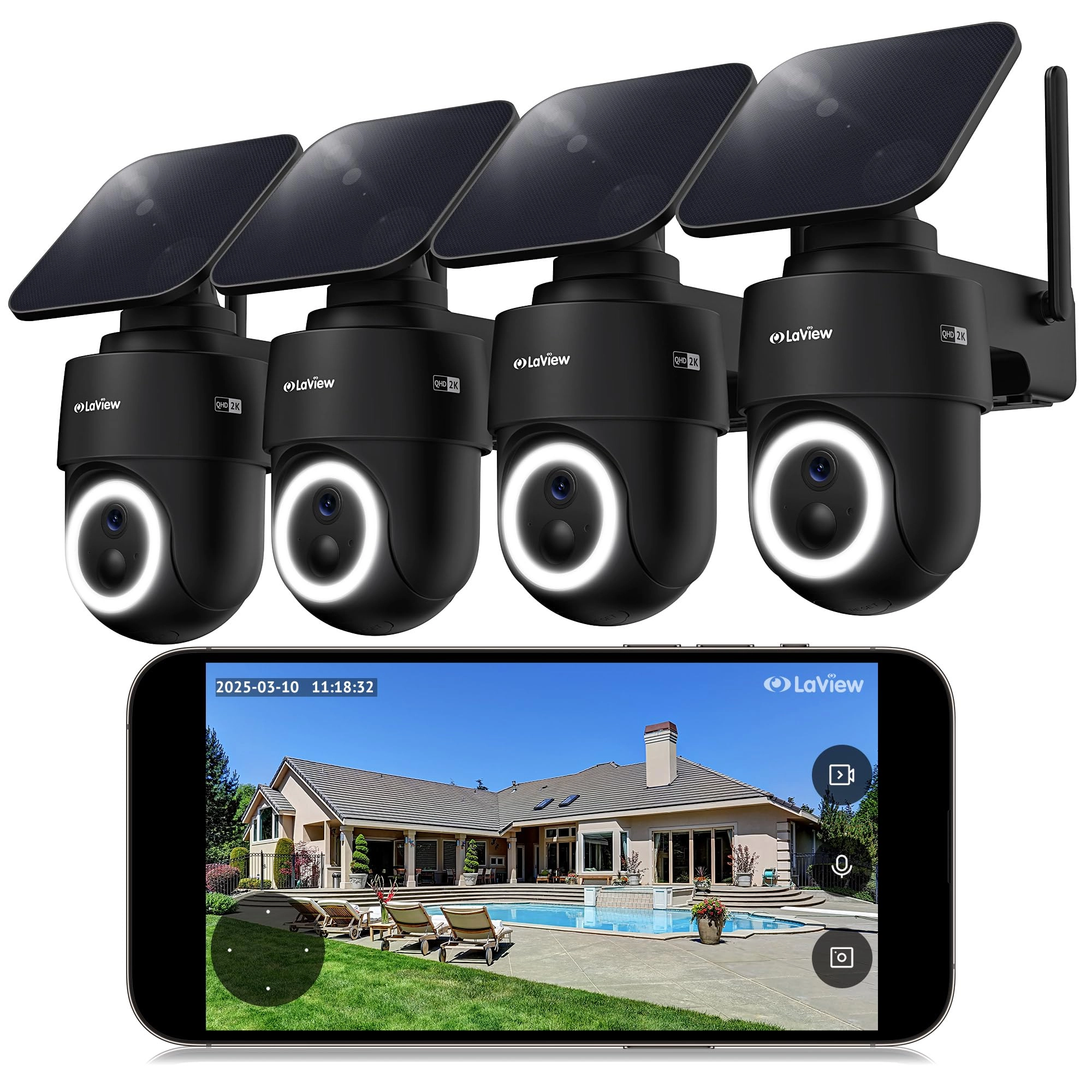 Laview LV-PWR28Q-B-4PK