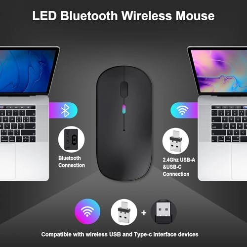 Wireless Bluetooth Mouse - USB