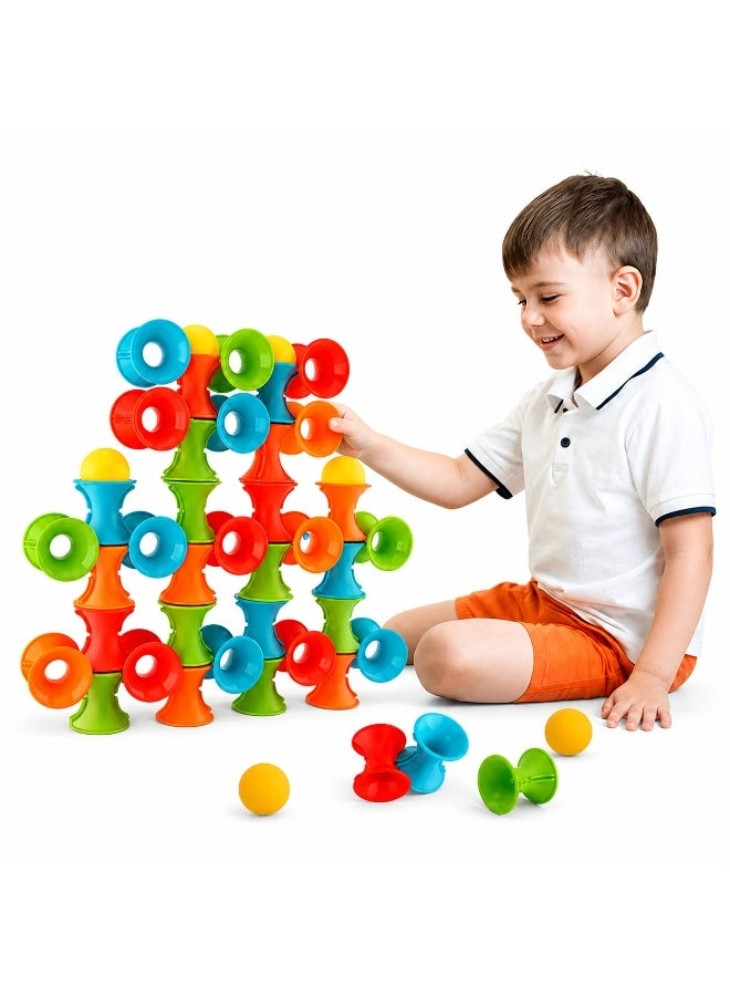 Stacking Cup Puzzle Set - 3 years+ 28 pieces