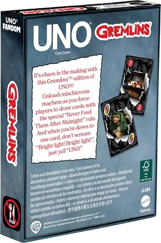 UNO: Fandom Gremlin - Card Game