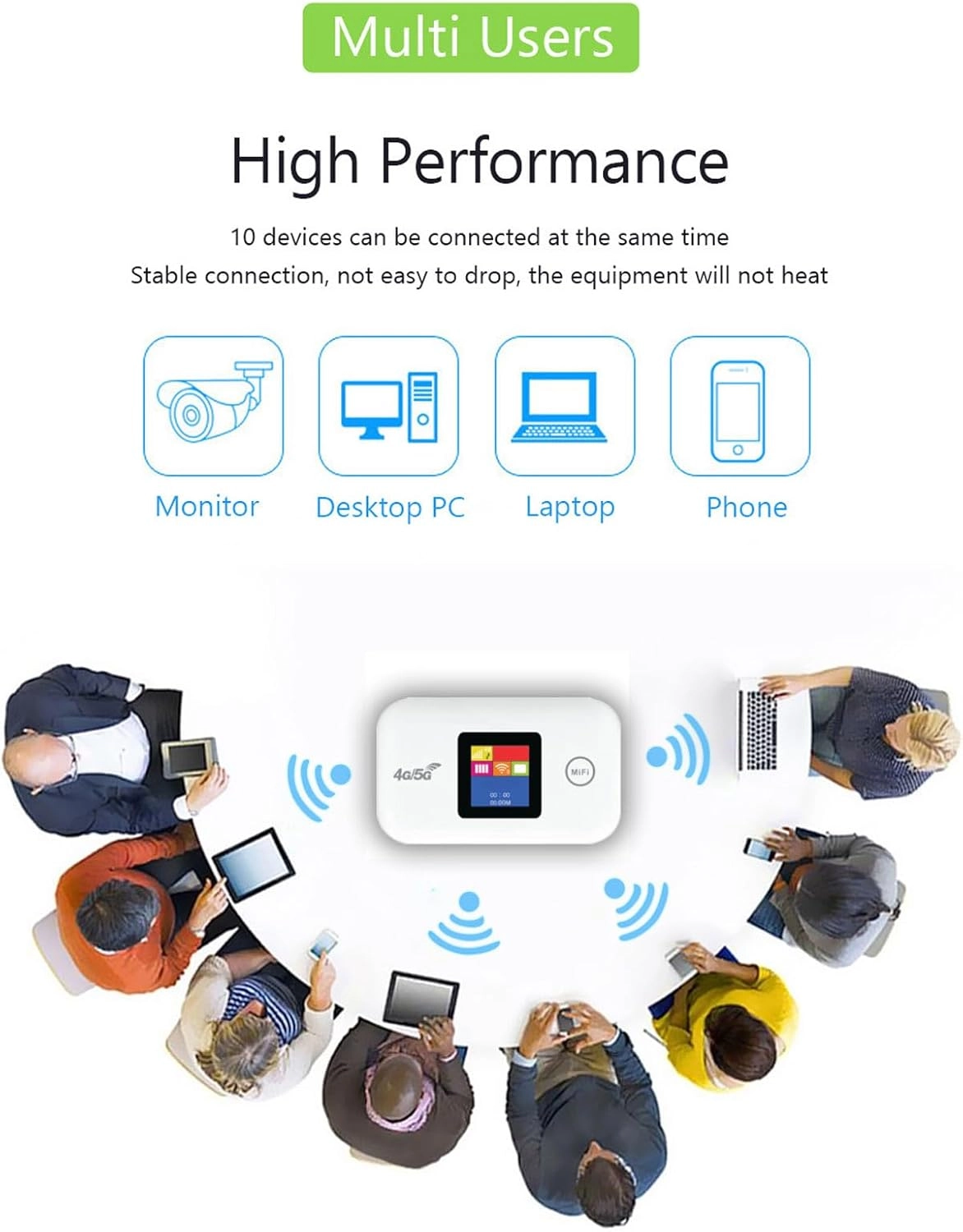 Wireless Hotspot - 4G LTE 150Mbps