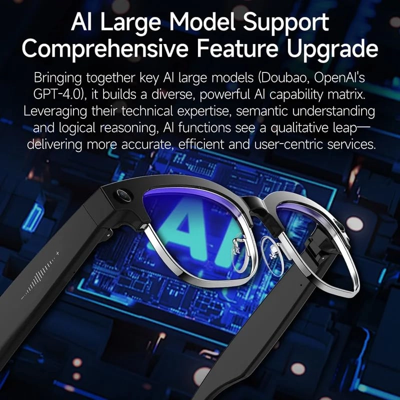 AI Smart Glasses - Real Time Translation Voice Assistant