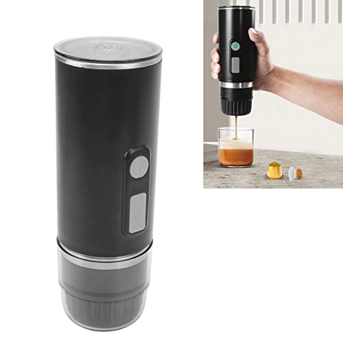 Portable Espresso Machine - 800mAh Battery Compatible Capsules