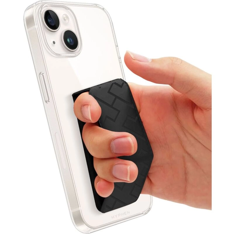 Smartphone Case Grip - BLACK Fits up to 6.7-Inch