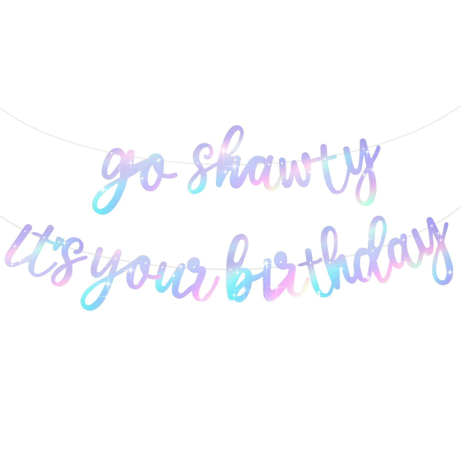 toniful Go Shawty It's Your Birthday Banner - 1 piece(s) Birthday