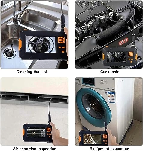 Dual Lens Industrial Endoscope - 8mm 5m