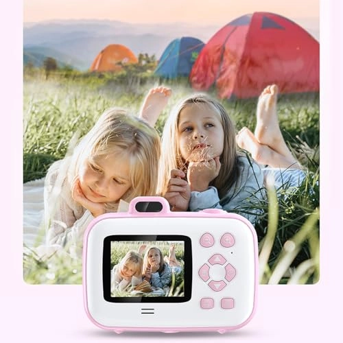 Cute Kids Instant Camera - 42M 2.7K 2.4-inch IPS