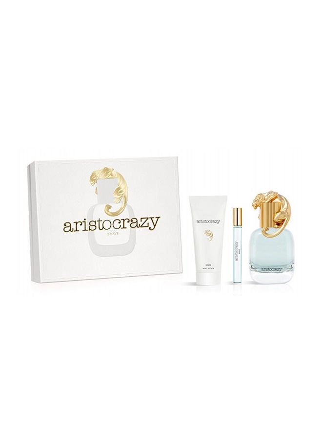 aristocrazy Brave Eau de Toilette 80ml + 75ml + 10ml Set