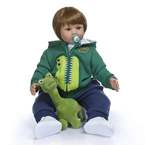 Fridolin Reborn Baby Doll - 24inch Long Hair Ages 3+ Pack