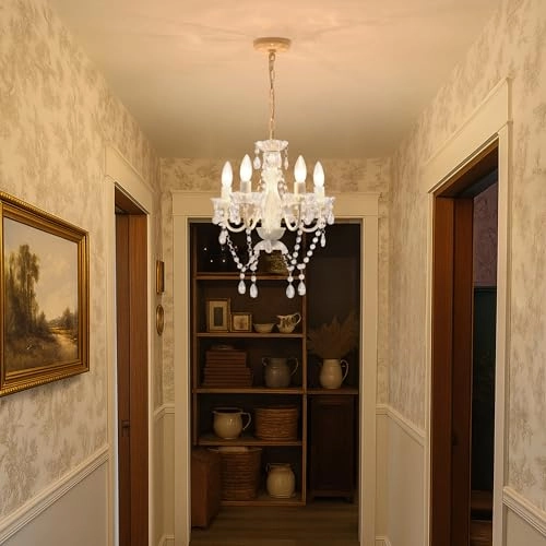 Small Crystal Chandelier - 4 Light 41cm