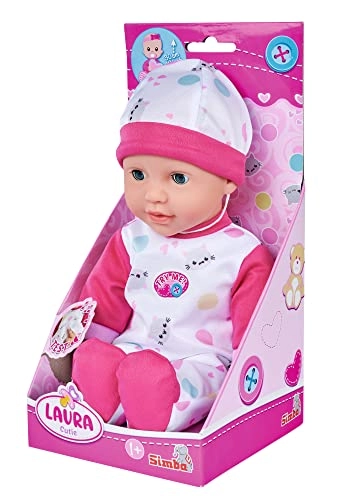 Laura Cutie Baby Doll - 30 cm 5 sounds Ages 12+