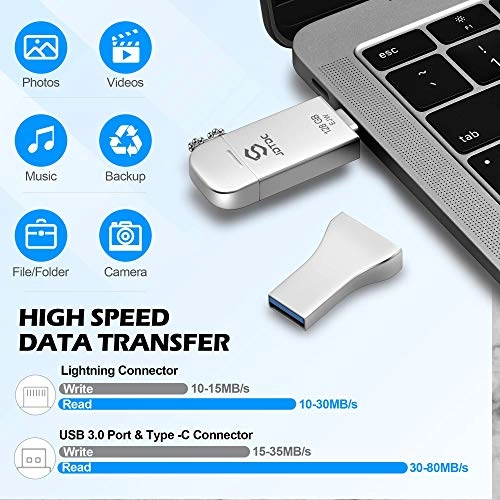 Photo-Stick-iPhone - USB 3.0 Lightning USB-C 128GB