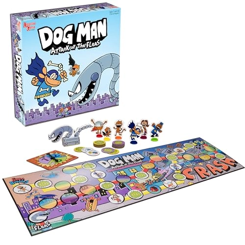 Dog Man Attack of the Fleas