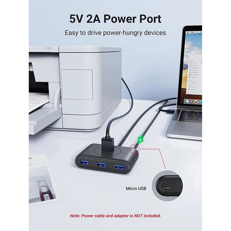 USB A Hub - 4 Ports 5Gbps