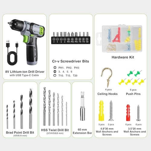 Cordless Drill - 2000 Milliamp Hours
