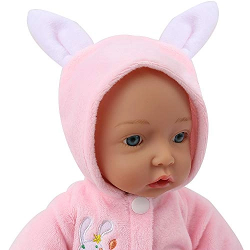 Reborn baby doll - 10 inch Handmade cloth body Blue